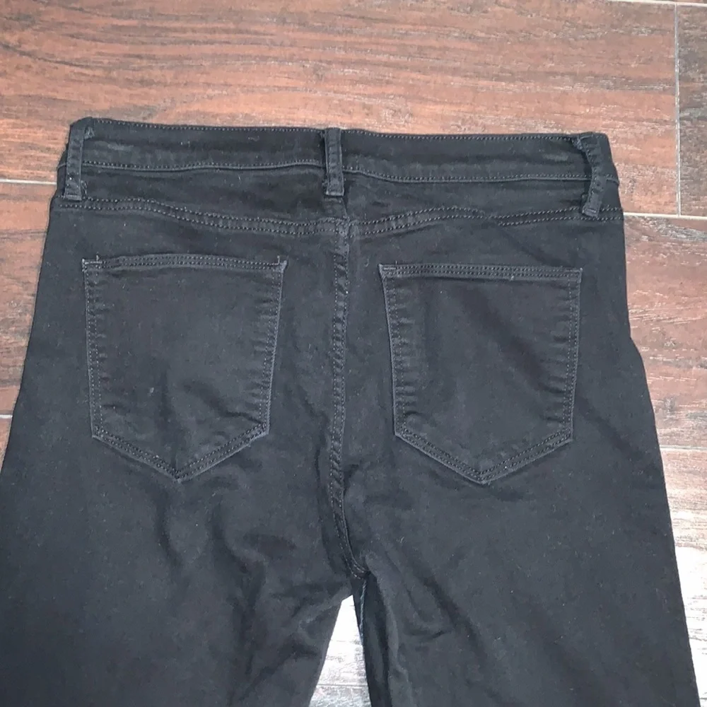 Gap Cotton Denim Black True Skinny Jeans, sz 29 Long/ 48/75cm.